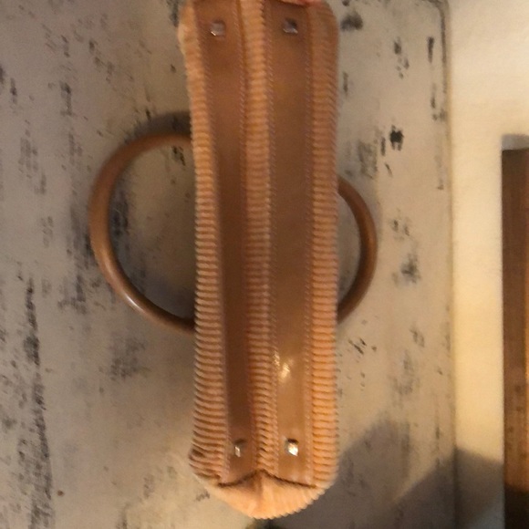 Matt & Nat pink and light brown cord handbag - Picture 6 of 6